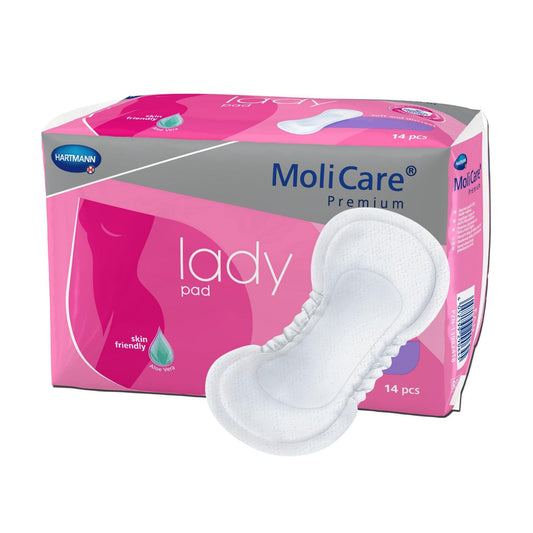 Molicare® Premium Lady 1 Drop Bladder Control Pad, One Size Fits Most, Sold As 168/Case Hartmann 168132