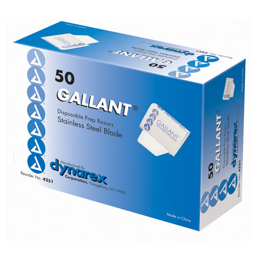 Gallant® Surgical Prep Razor, Sold As 50/Box Dynarex 4251