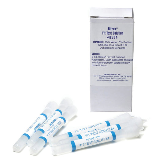 Bitrex® Fit Test Solution, Sold As 6/Box Moldex-Metric 0504