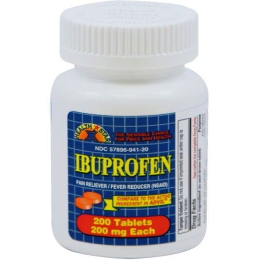 Health*Star® Ibuprofen Pain Relief, Sold As 12/Case Geri-Care 941-20-Hst