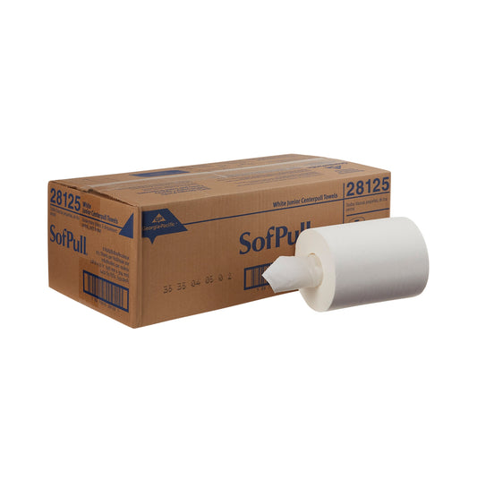 Sofpull® White Paper Towel, 4795 Feet, 8 Rolls Per Case, Sold As 1/Each Georgia 28125