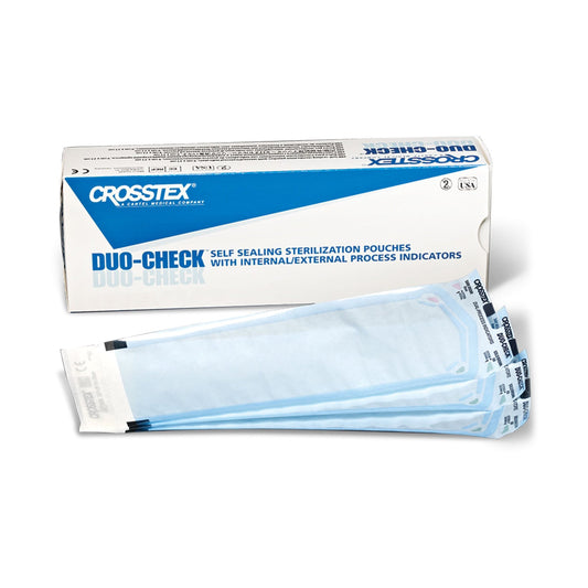 Duo-Check® Sterilization Pouch, 5¼ X 15 Inch, Sold As 200/Box Sps Scl515