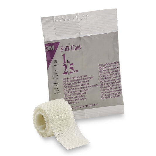 3M™ Scotchcast™ Soft Cast Tape, White, 1 Inch X 6 Foot, Sold As 10/Box 3M 82101