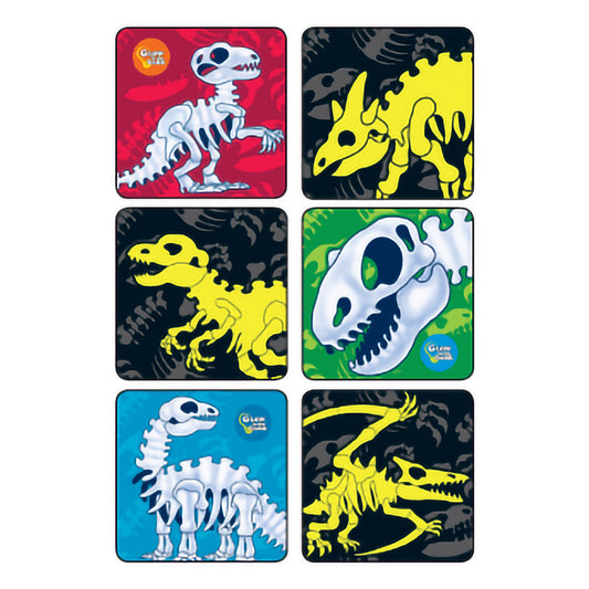 Medibadge® Glow-In-The-Dark Dinosaur Bones Stickers, Sold As 1/Pack Medibadge 2893P