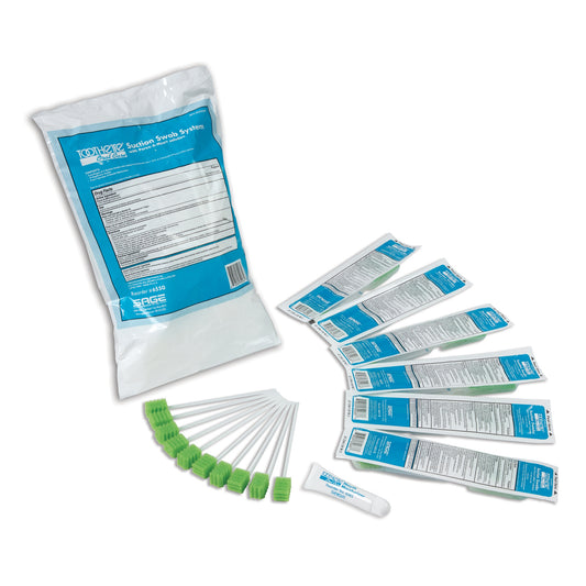 Toothette® Oral Suction Swab Kit System, Sold As 1/Pack Sage 6550