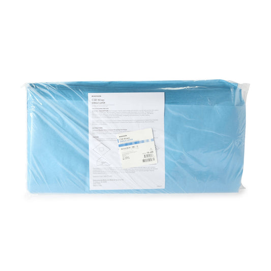Mckesson Single Layer Sterilization Wrap, 24 X 24 Inch, Sold As 1/Box Mckesson 18-488