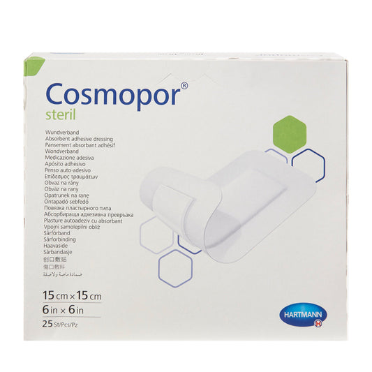 Cosmopor® Adhesive Dressing, 6 X 6 Inch, Sold As 1/Each Hartmann 900823