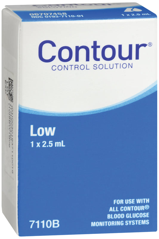 Bayer Contour® Blood Glucose Control Solution, Low Level, Sold As 1/Kit Ascensia 7110