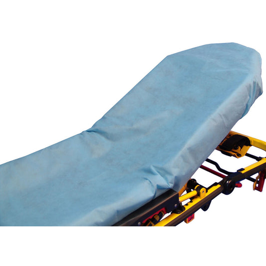 Surefit™ Blue Fitted Stretcher Sheet, 34 X 84 Inch, Sold As 50/Case Taylor 90-Bis3484