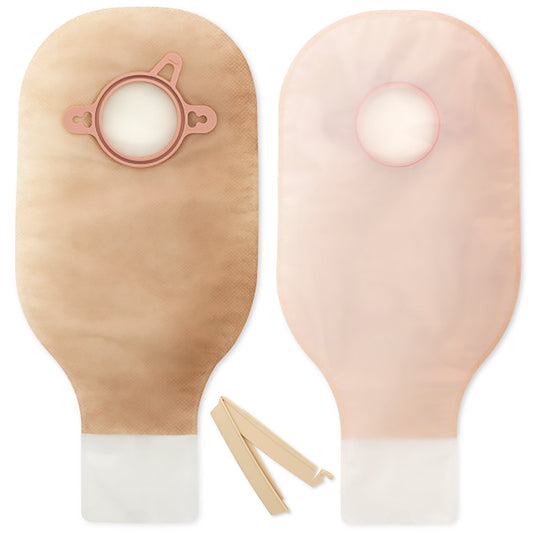 New Image™ Drainable Transparent Colostomy Pouch, 12 Inch Length, 2¼ Inch Flange, Sold As 10/Box Hollister 18103