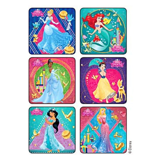Sticker, Disney Princess Glitter (90/Rl), Sold As 90/Roll Medibadge 1629