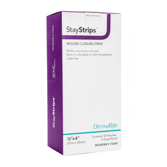 Staystrips® Skin Closure Strip, Sold As 50/Box Dermarite 72540