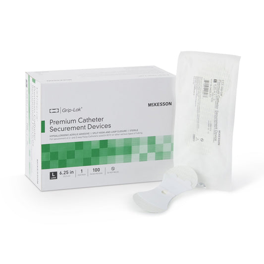 Mckesson Grip-Lok® Premium Catheter Securement Devices, Sold As 1/Each Mckesson 18-3400Lfc