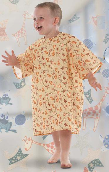 All Stars Patient Exam Gown, Sold As 1/Each Fashion 5503-L