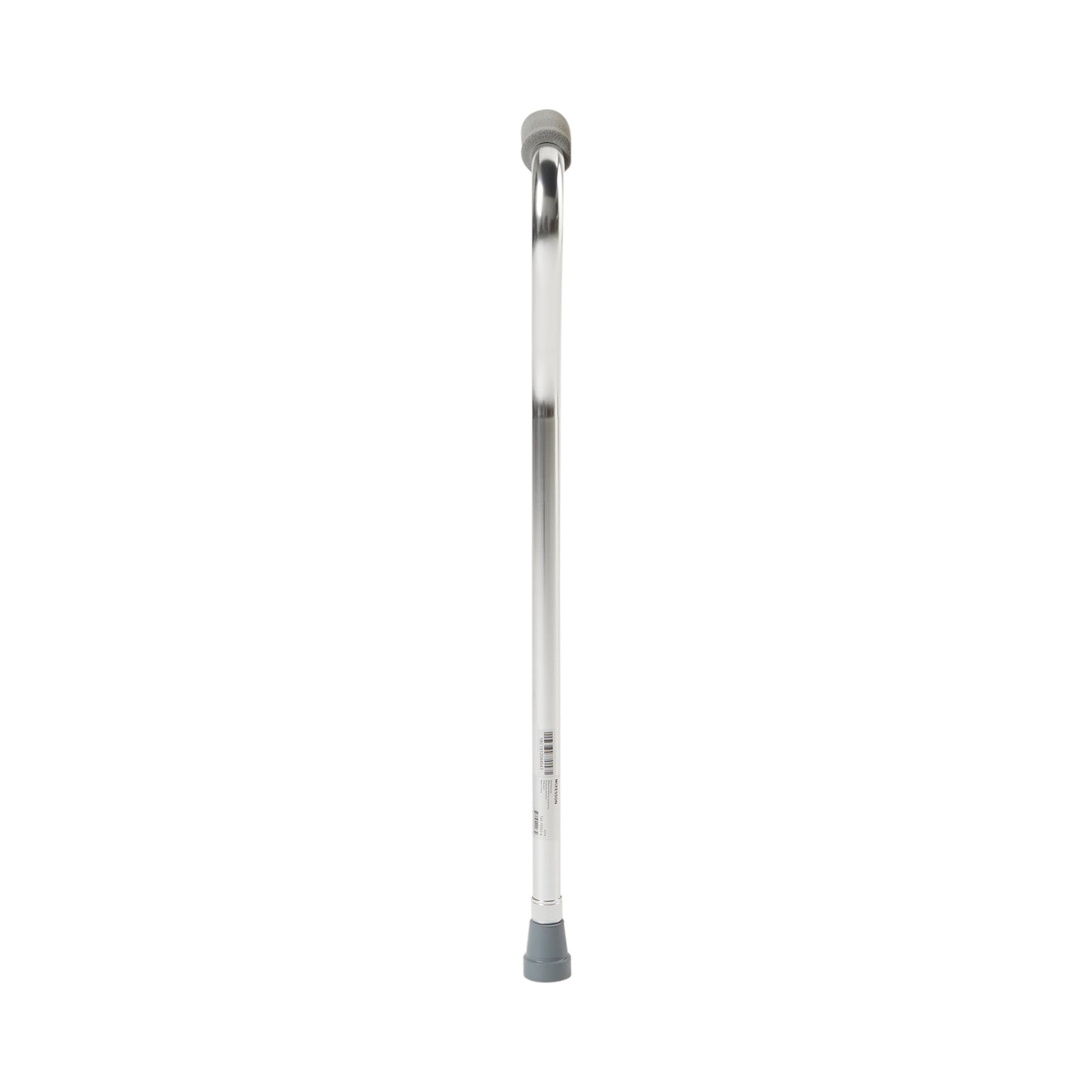 Mckesson Aluminum Silver Offset Cane, 30 – 39 Inch Height, Sold As 1/Each Mckesson 146-10303-6