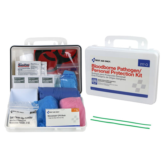 Spill Kit, Cleanup W/Person Protect/Bbp/Cpr Shield (10/Cs), Sold As 10/Case Acme 217-O