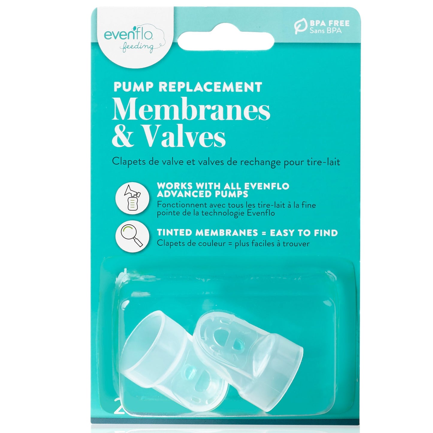 Evenflo® Breast Pump Replacement Membrane And Valve, Sold As 24/Case Evenflo 5141111