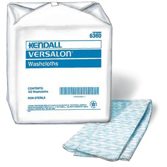 Versalon™ Moderate Absorbency Washcloth, Blue, 9.4 X 13.5 Inch, Sold As 500/Case Cardinal 6360