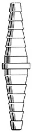 Busse Tubing Connector, Sold As 500/Case Busse 511