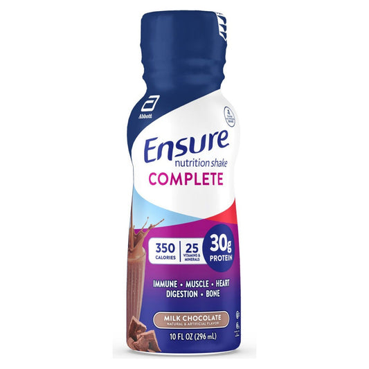 Ensure Complete® Nutrition Shake, Chocolate, 10-Ounce Bottle, Sold As 1/Bottle Abbott 68056