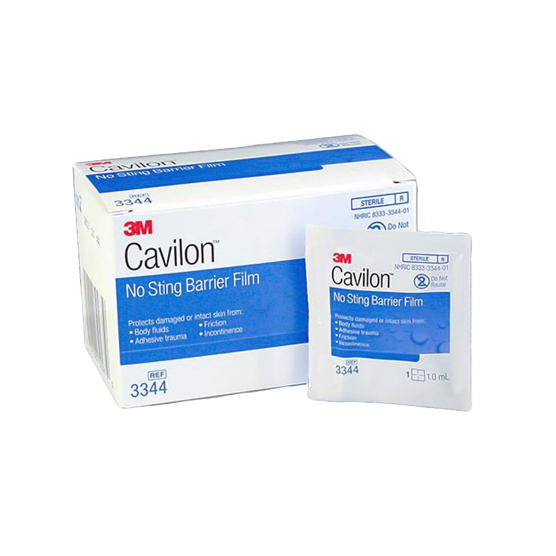 3M Cavilon Barrier Film Wipes, No Sting, Sterile, Sold As 120/Case 3M 3344
