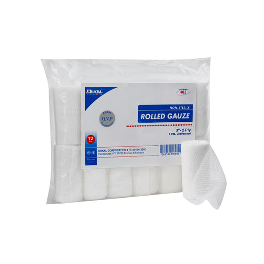 Dukal™ Conforming Bandage, 3 Inch X 5 Yard, Sold As 12/Bag Dukal 403