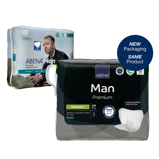 Abena™-Man 1 Bladder Control Pad, 11-Inch Length, Sold As 15/Bag Abena 1000017162