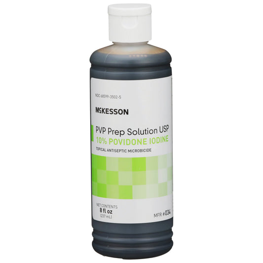 Mckesson Microbicide Antiseptic Pvp Scrub Solution, 8 Oz. Bottle, Sold As 24/Case Mckesson 034