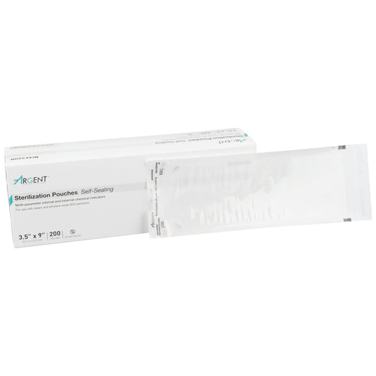 Mckesson Argent® Sure-Check® Sterilization Pouch, 3½ X 9 Inch, Sold As 10/Case Mckesson 73-Ssp381