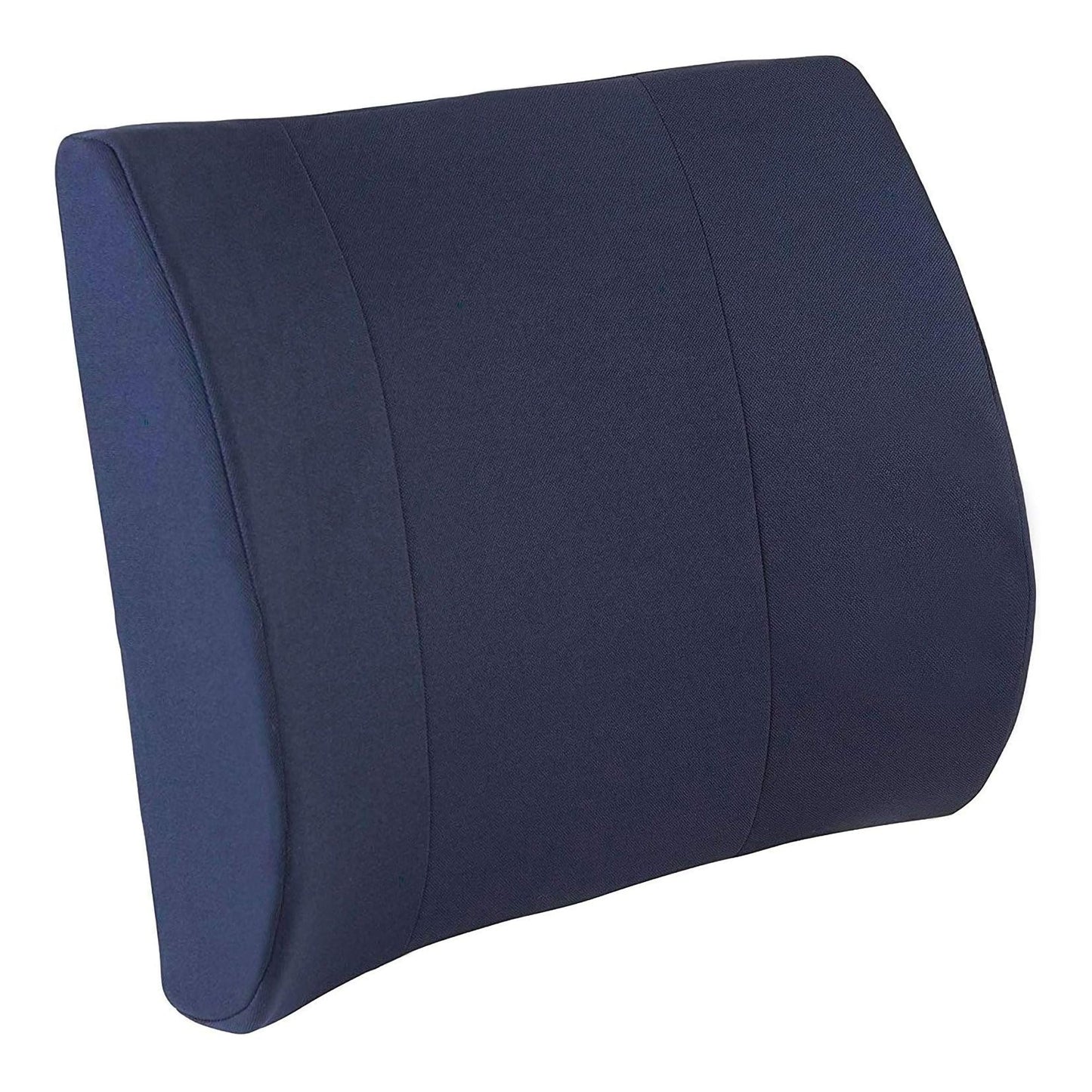 Dmi® Memory Foam Lumbar Seat Cushion, Navy Blue, Sold As 1/Each Mabis 555-7921-2400