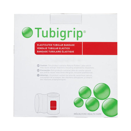 Tubigrip® Pull On Elastic Tubular Support Bandage, 10 Meter, Size E, Sold As 1/Each Molnlycke 1448