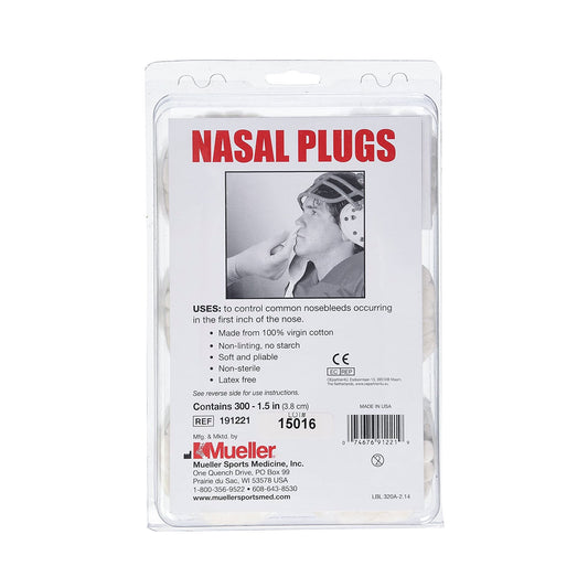 Mueller Sports Medicine Nasal Plug, 1½ Inch, Sold As 1/Pack Mueller 191221