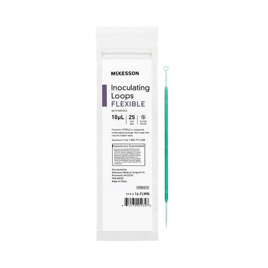 Mckesson Inoculating Loop With Needle, 10 µl, Sold As 25/Bag Mckesson 16-Flwn