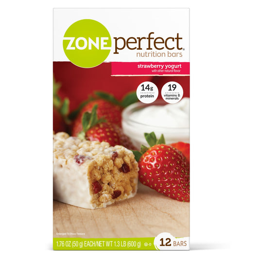 Zoneperfect® Strawberry Yogurt Nutrition Bar, Sold As 36/Case Abbott 63304