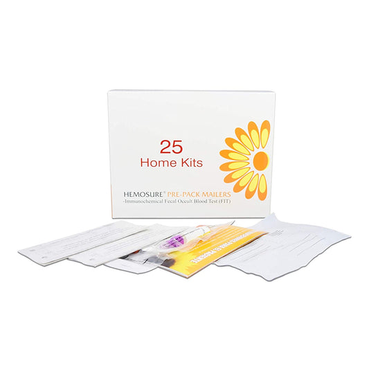 Hemosure® Home Kit Mailer, Sold As 25/Box Hemosure Prepack-Cm25