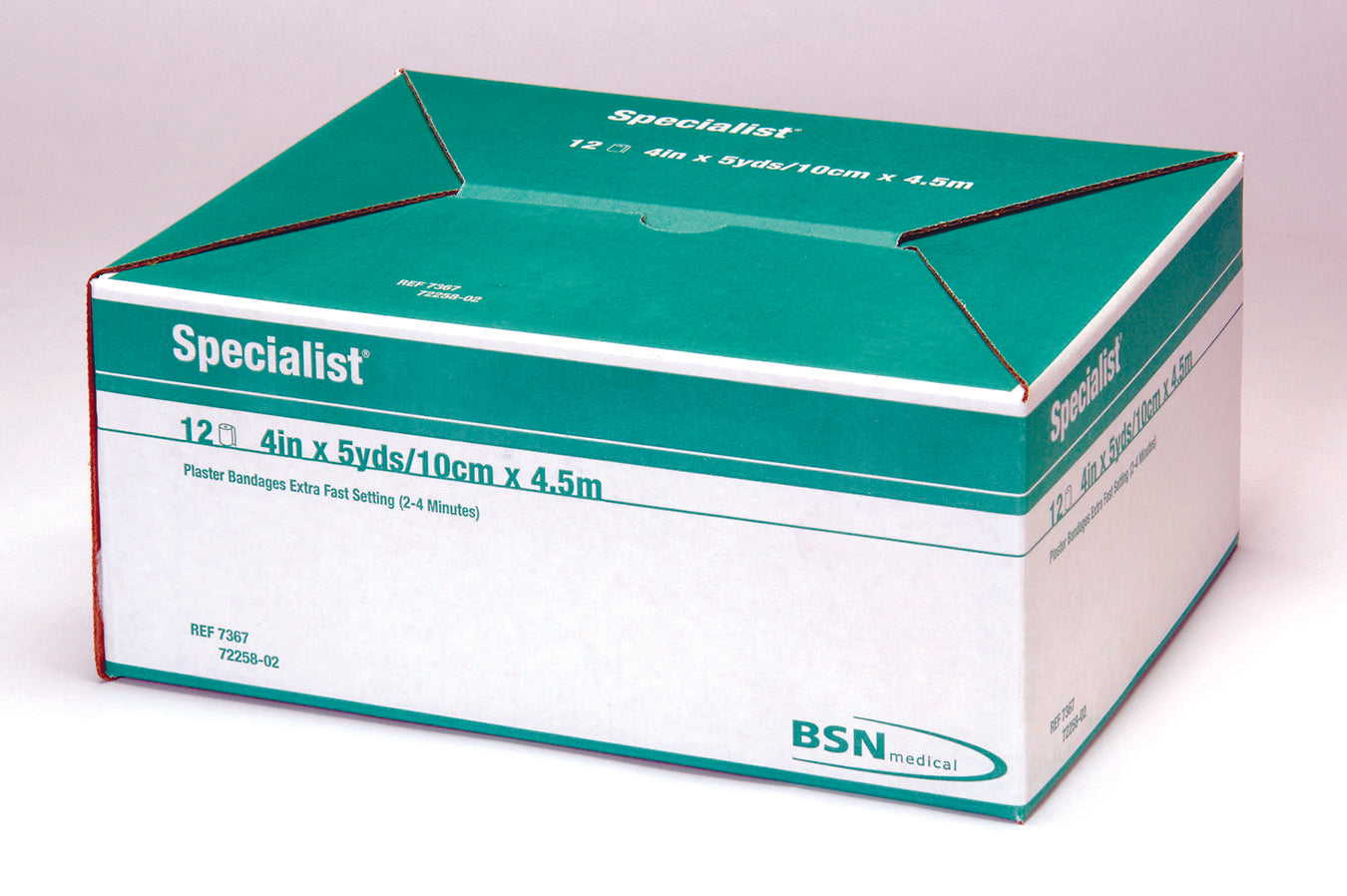 Specialist® Plaster Splint, 4 X 15 Inch, Sold As 600/Case Bsn 7391