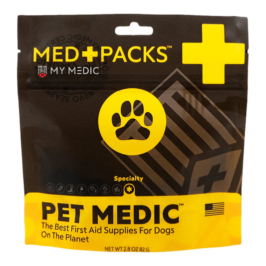 My Medic Med Packs First Aid Kit For Pets – Dog Injury Supplies In Portable Pouch, Sold As 1/Each Mymedic Mm-Med-Pack-Pet-Ea