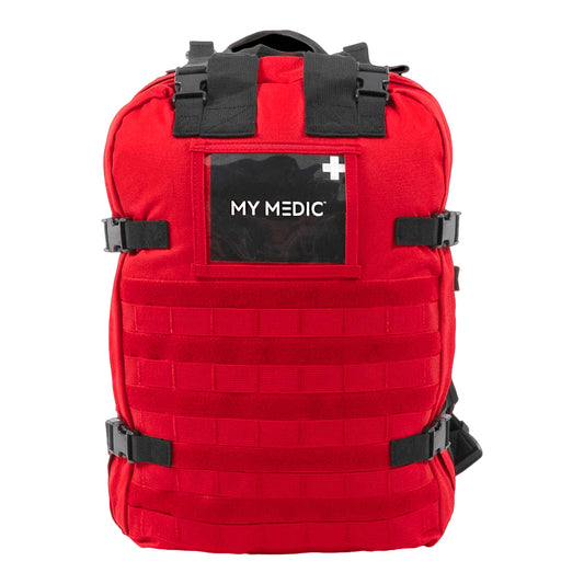 The Medic Pro 10 Person First Aid Kit, Sold As 1/Each Mymedic Mm-Kit-U-Xl-Red-Pro