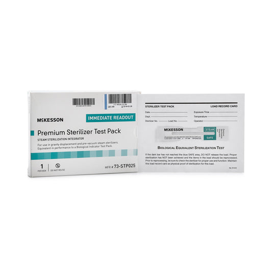 Mckesson Sterilization Chemical Integrator Pack, Sold As 25/Case Mckesson 73-Stp025