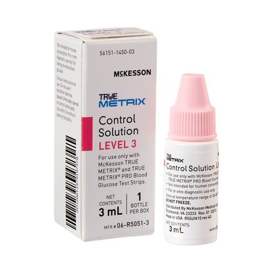 Mckesson True Metrix® Glucose Control Solution, 3 Ml, Sold As 1/Box Mckesson 06-R5051-3