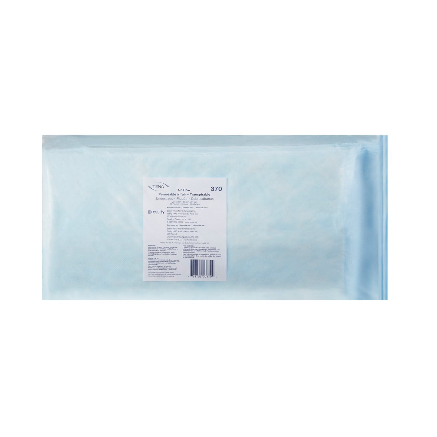 Tena® Air Flow Low Air Loss Underpad, 23 X 36 Inch, Sold As 1/Bag Essity 370