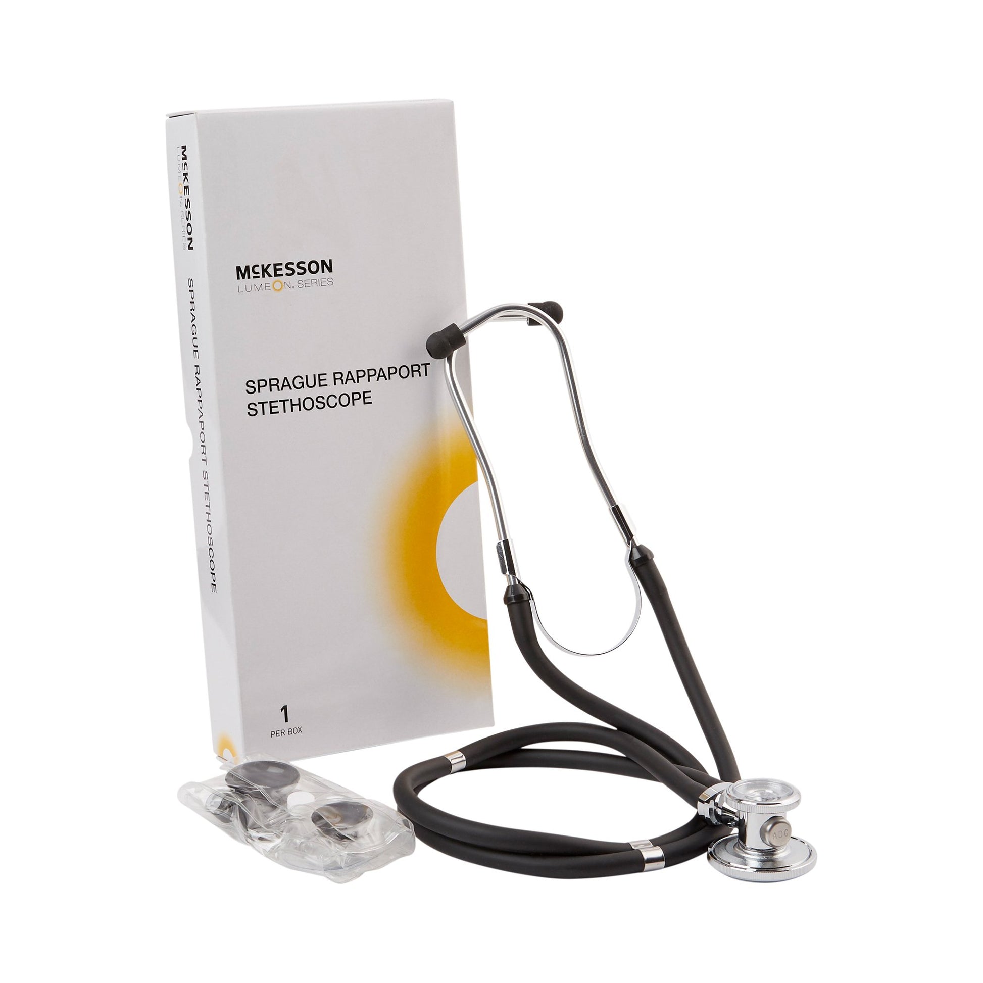 Mckesson Lumeon™ Sprague - Rappaport Stethoscope, Sold As 1/Each Mckesson 01-641Bkgm