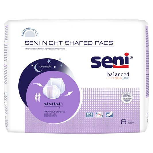 Seni® Night Shaped Pads, Sold As 48/Case Tzmo S-Pl08-Ps1