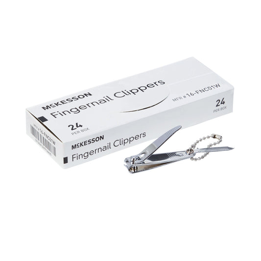 Mckesson Fingernail Clippers, Thumb Squeeze Lever, Sold As 1/Each Mckesson 16-Fnc01J