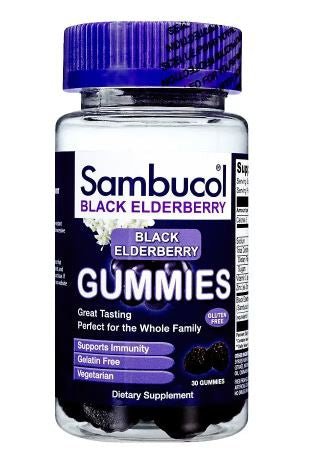 Sambucol® Black Elderberry Gummies, Sold As 1/Bottle Emerson 89611600122