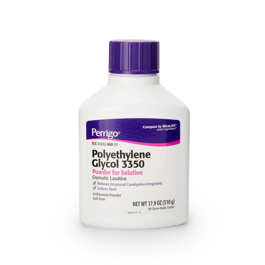 Perrigo Polyethylene Glycol Cathartic / Laxative, Sold As 1/Each Perrigo 45802086803