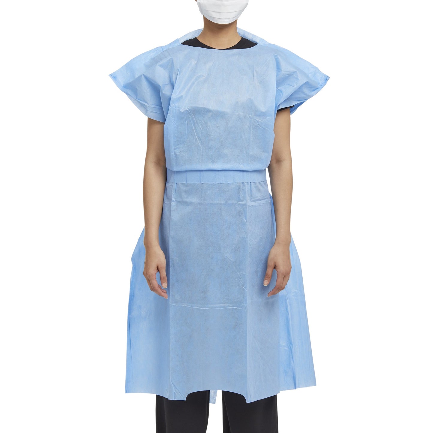 Halyard Patient Exam Gown, Sold As 100/Case O&M 69766