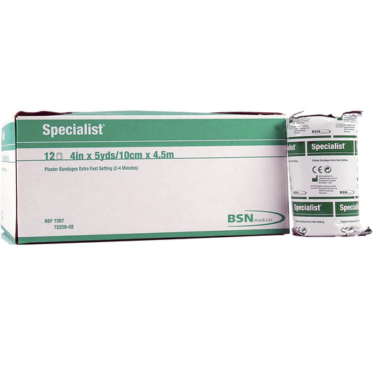 Specialist® Plaster Bandage, 4 Inch X 5 Yard, Sold As 12/Dozen Bsn 7367