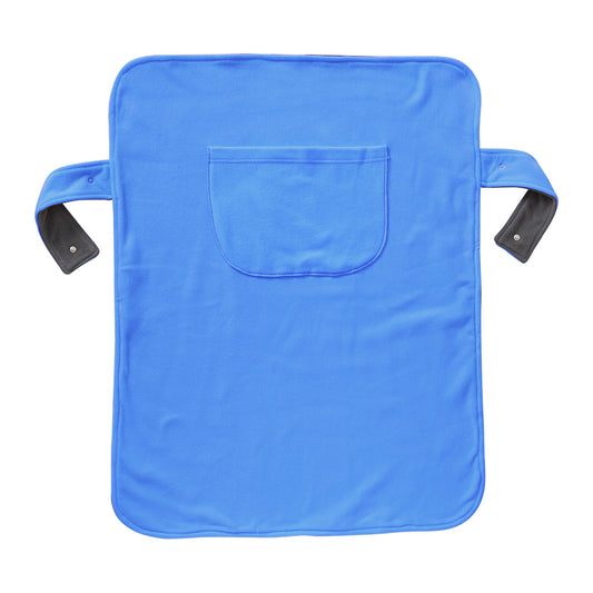 Silverts® Wheelchair Blanket, Blue, Sold As 1/Each Silverts Sv30210_Rybk_Os