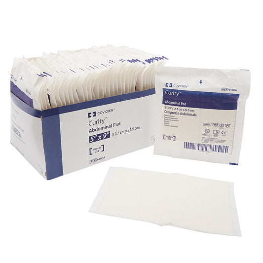 Curity™ Sterile Abdominal Pad, 5 X 9 Inch, Sold As 36/Tray Cardinal 9190A